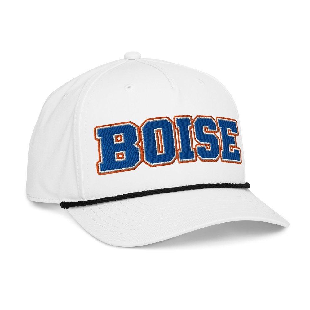 Boise State Rope Hat | Boise Idaho Gameday Cap streetwear clothing college style outfit