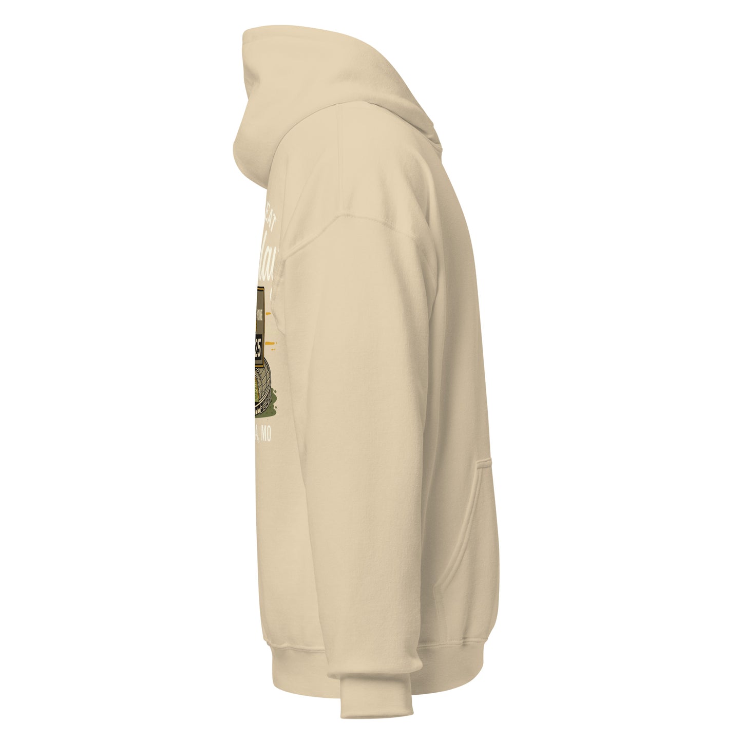 HAGS Missouri Outline Hoodie – White & Gold Edition – HAGS Clothing