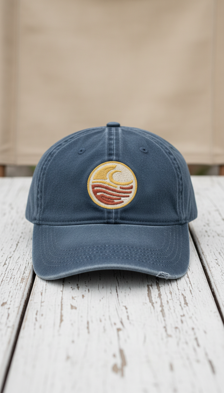 Retro Script Trucker Hat