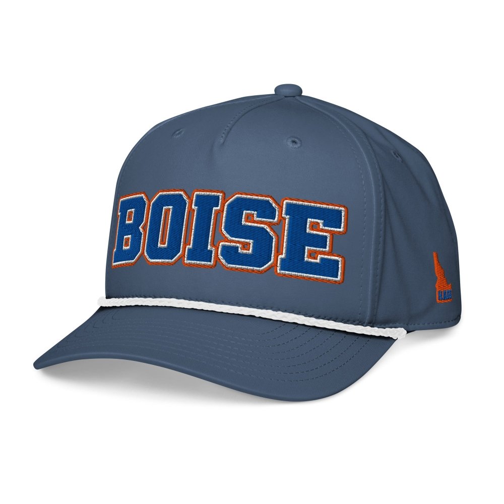 Boise State Rope Hat | Boise Idaho Gameday Cap streetwear clothing college style outfit