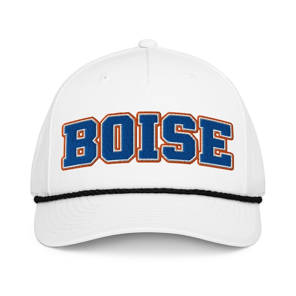 Boise State Rope Hat | Boise Idaho Gameday Cap streetwear clothing college style outfit