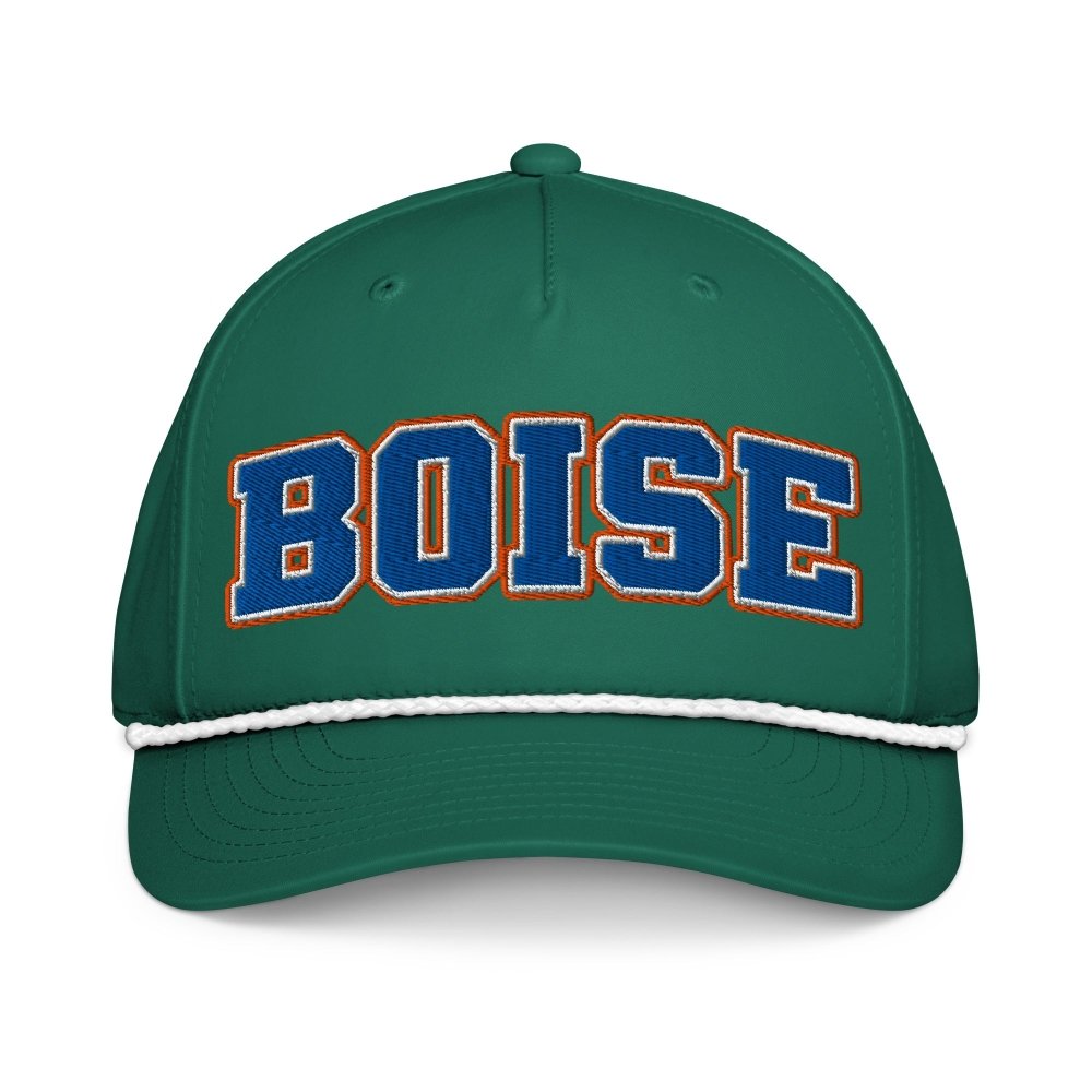 Boise State Rope Hat | Boise Idaho Gameday Cap streetwear clothing college style outfit