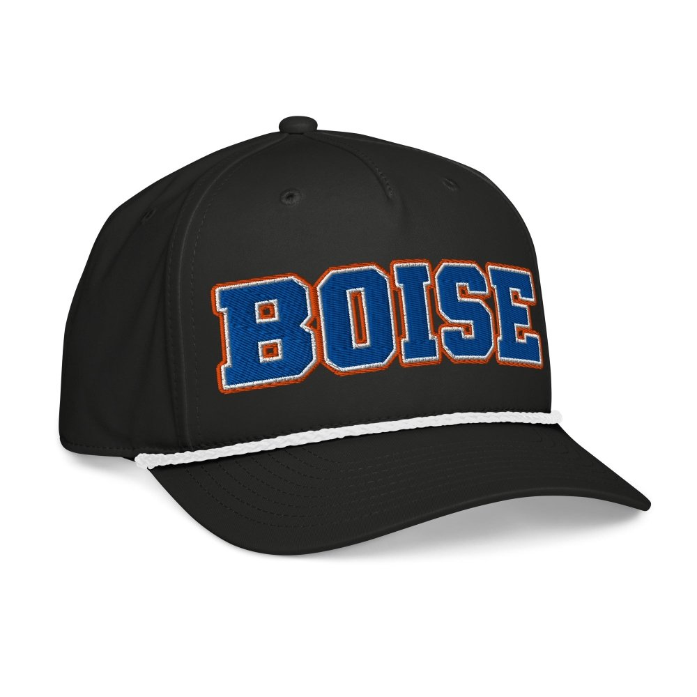 Boise State Rope Hat | Boise Idaho Gameday Cap streetwear clothing college style outfit