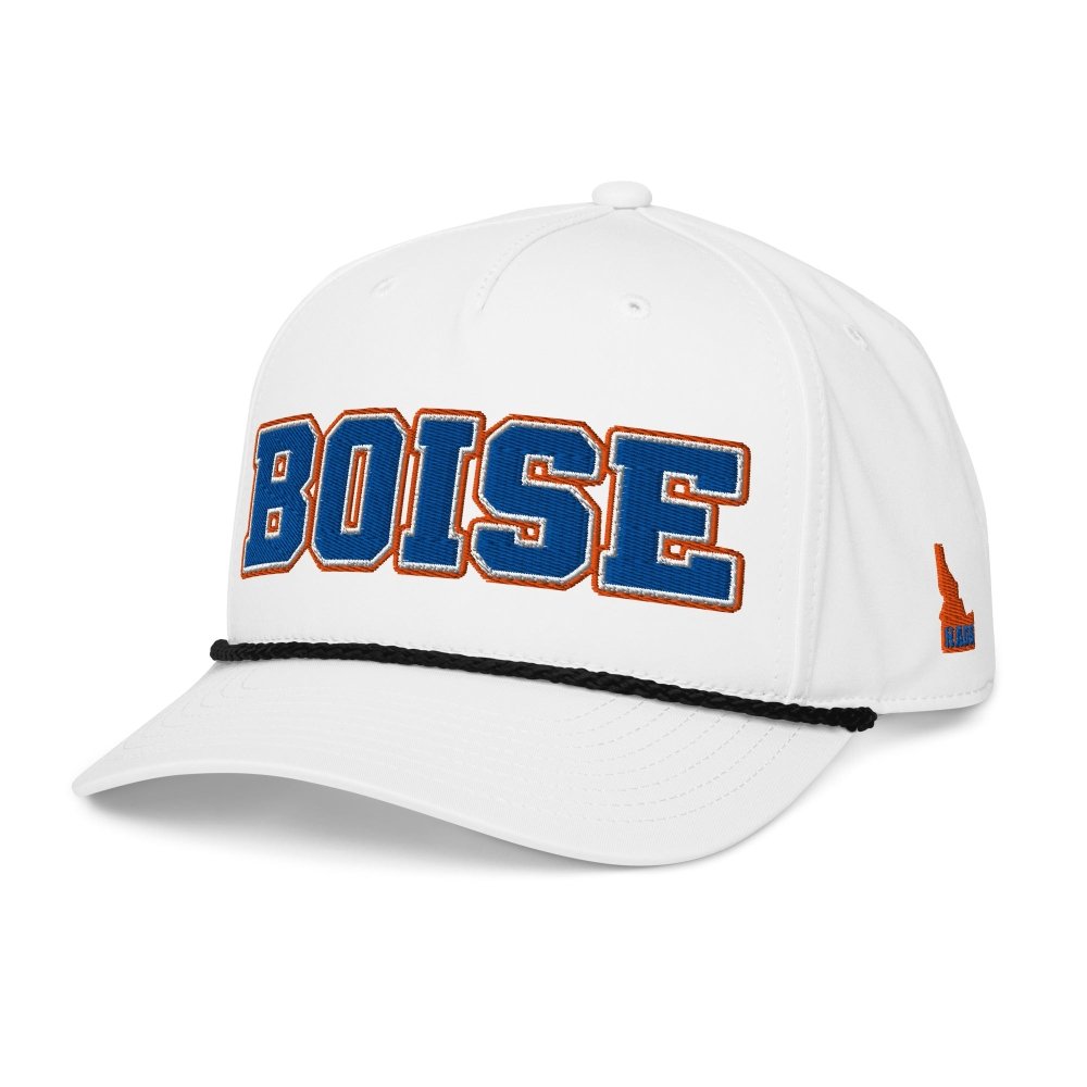 Boise State Rope Hat | Boise Idaho Gameday Cap streetwear clothing college style outfit