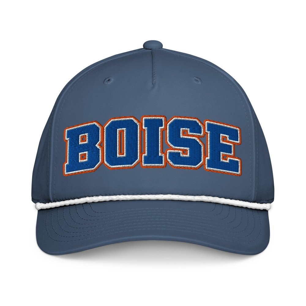 Boise State Rope Hat | Boise Idaho Gameday Cap streetwear clothing college style outfit