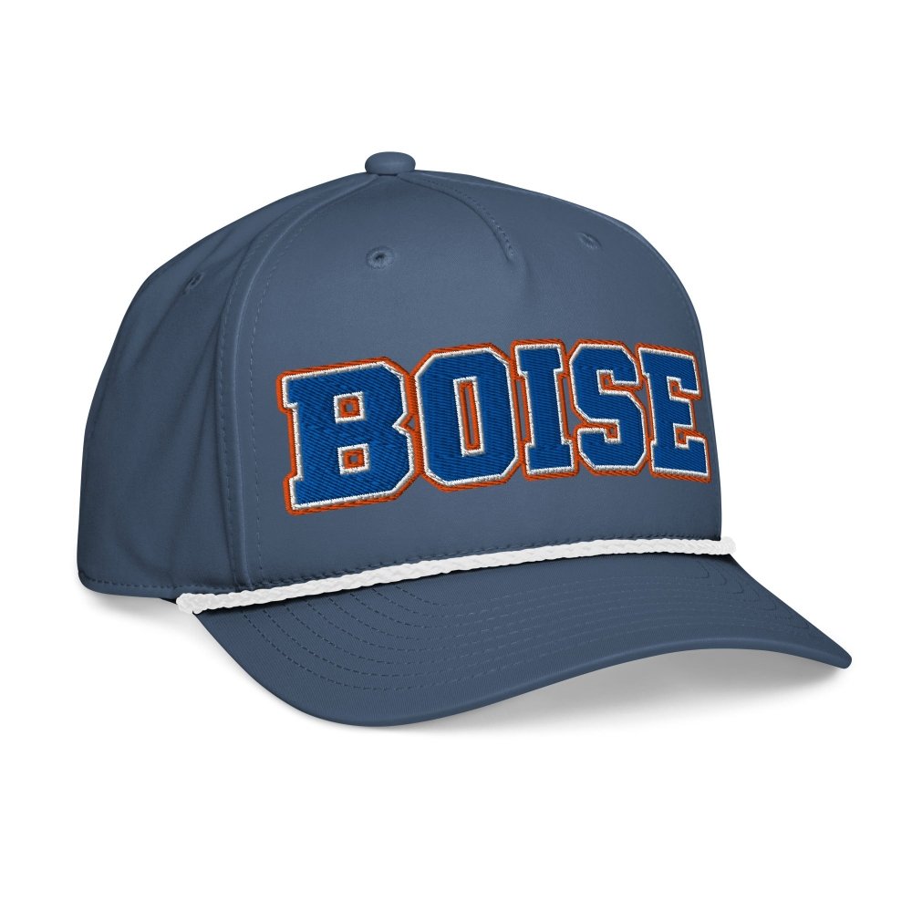 Boise State Rope Hat | Boise Idaho Gameday Cap streetwear clothing college style outfit