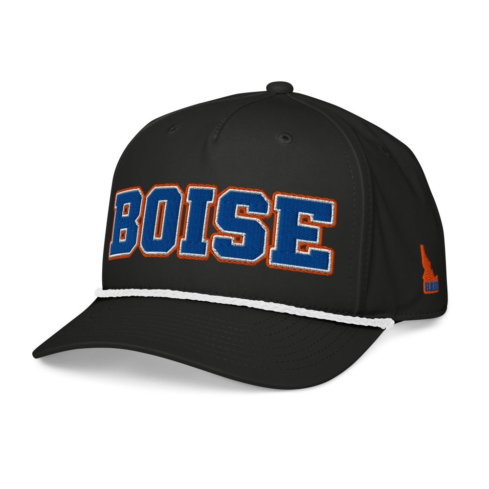 Boise State Rope Hat | Boise Idaho Gameday Cap streetwear clothing college style outfit