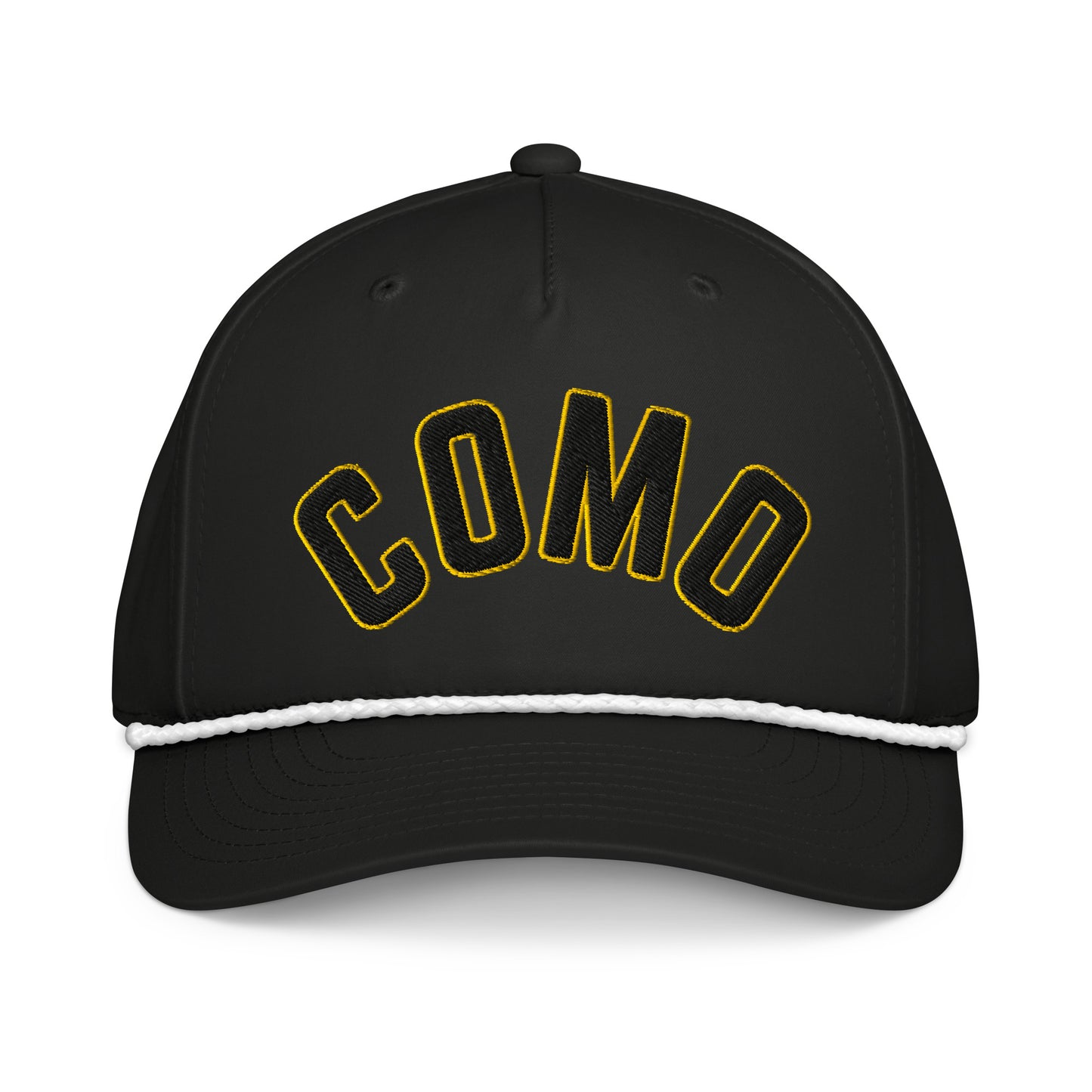 Flat Embroidered COMO Rope Hat – HAGS Clothing