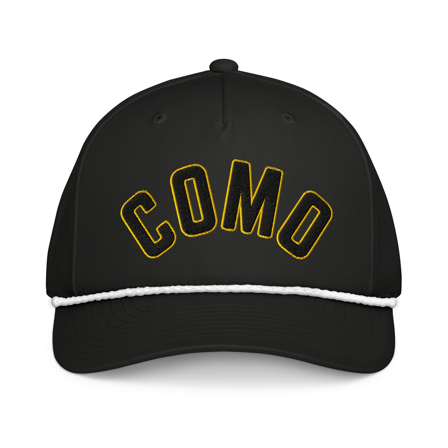 Flat Embroidered COMO Rope Hat – HAGS Clothing