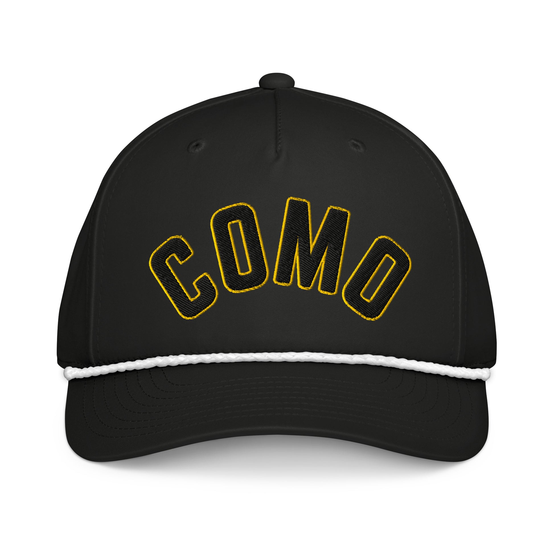 Flat Embroidered COMO Rope Hat – HAGS Clothing