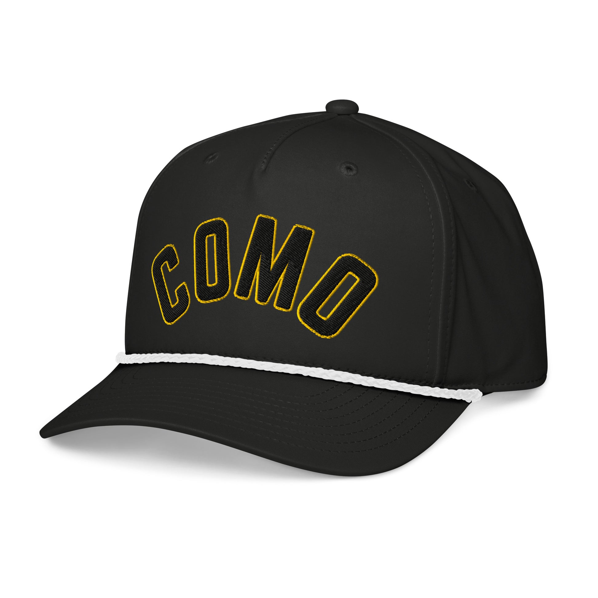 Flat Embroidered COMO Rope Hat – HAGS Clothing