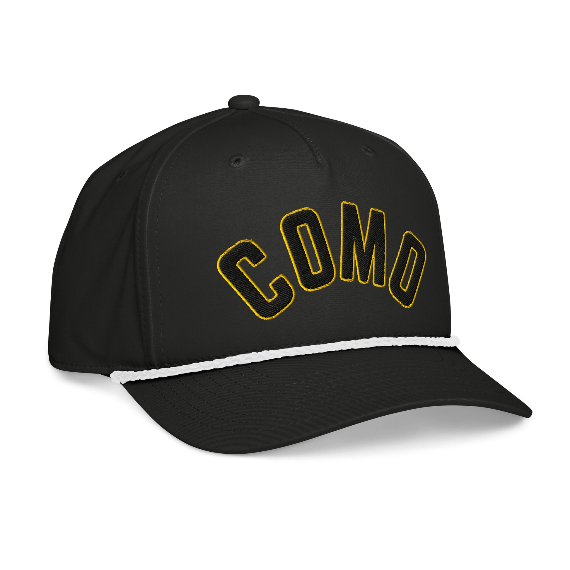 Flat Embroidered COMO Rope Hat – HAGS Clothing