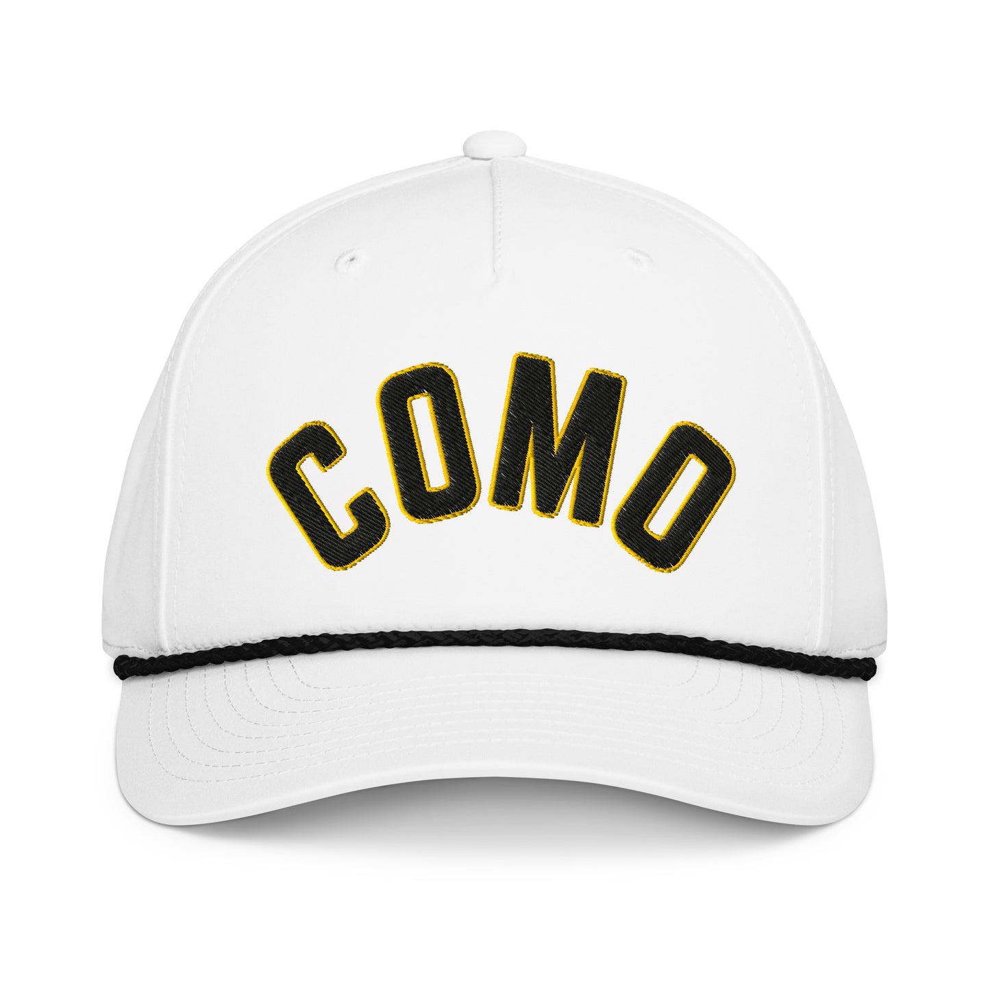Flat Embroidered COMO Rope Hat – HAGS Clothing