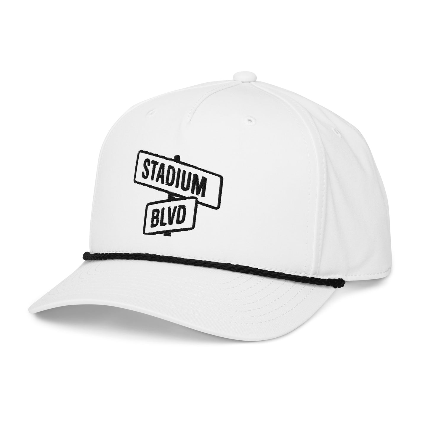 Stadium Blvd Rope Hat – White | HAGS – HAGS Clothing