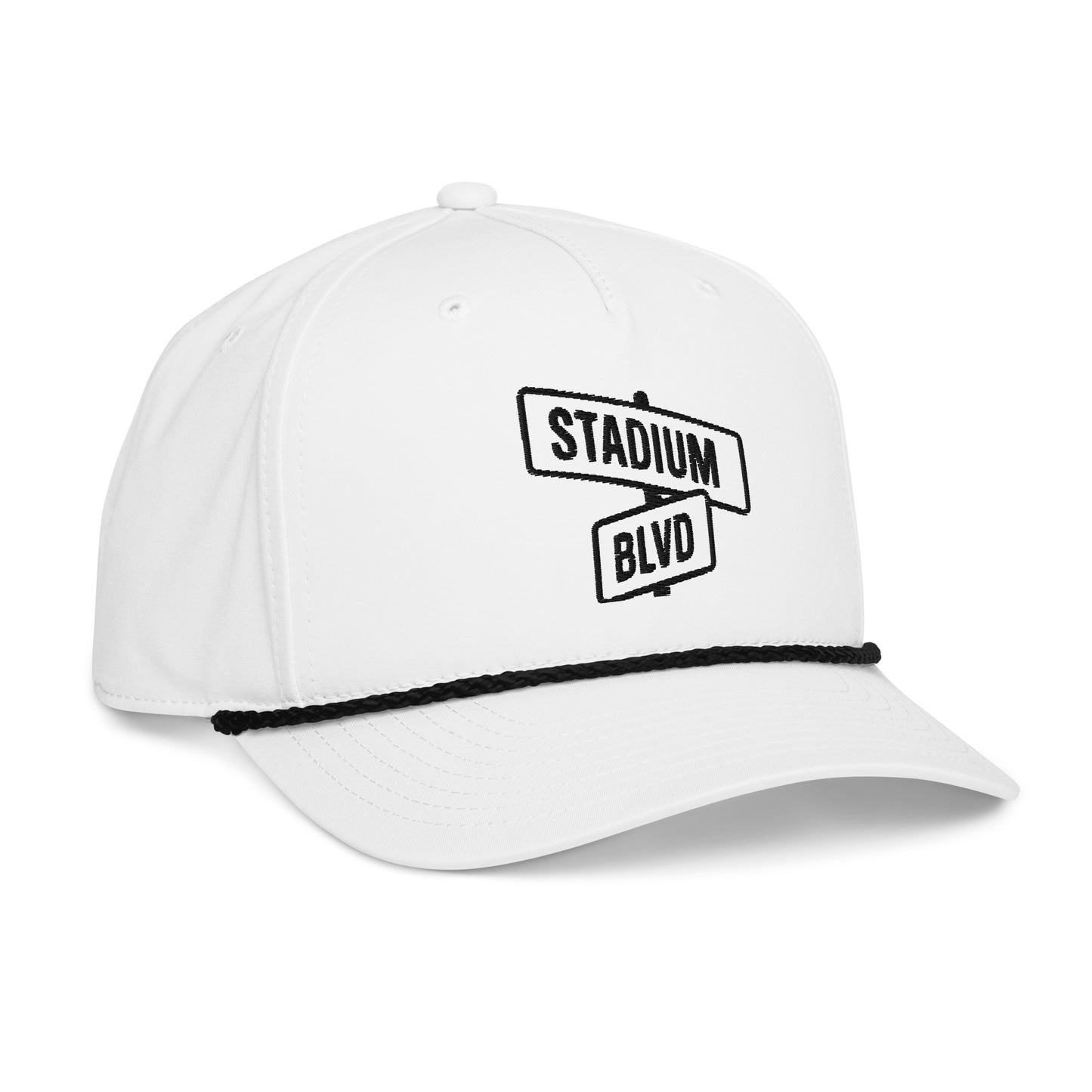 Stadium Blvd Rope Hat – White | HAGS – HAGS Clothing