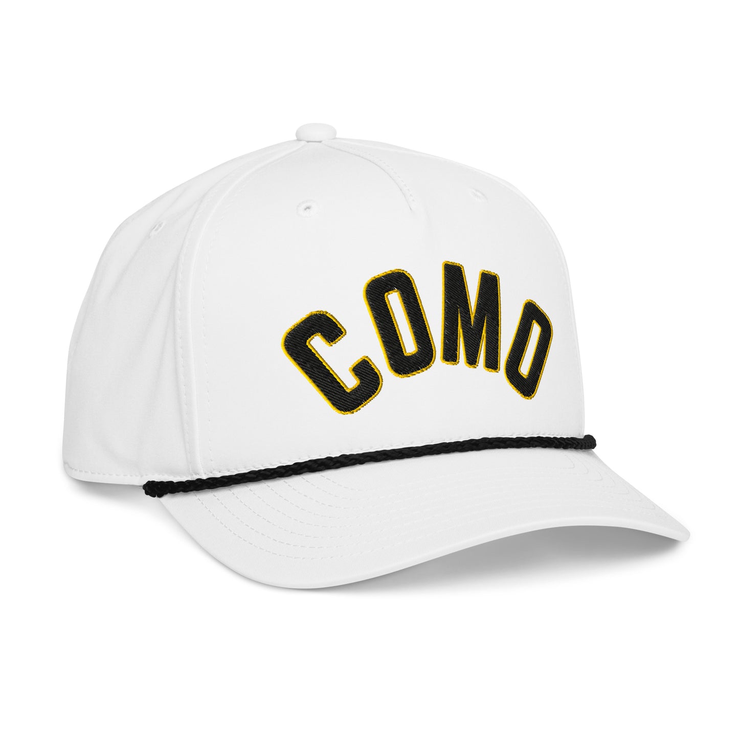 Flat Embroidered COMO Rope Hat – HAGS Clothing