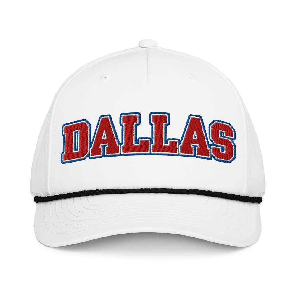Dallas Texas Rope Hat streetwear clothing college style outfit