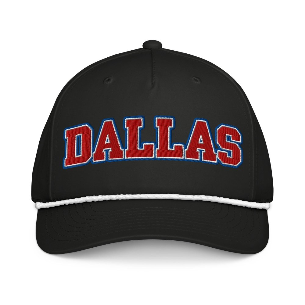 Dallas Texas Rope Hat streetwear clothing college style outfit
