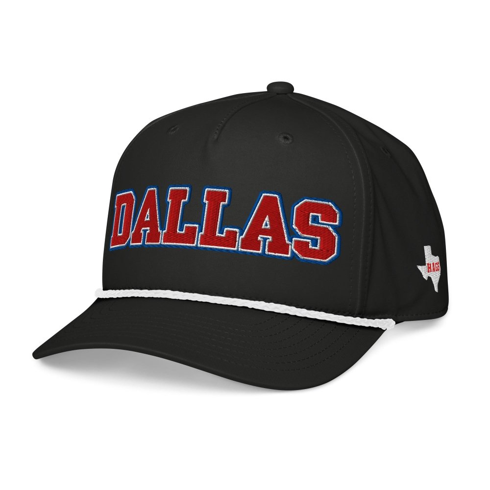 Dallas Texas Rope Hat streetwear clothing college style outfit
