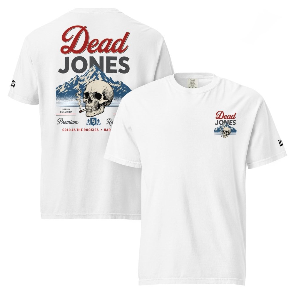 Dead Jones Band Vintage Light Beer Tee streetwear clothing college style outfit