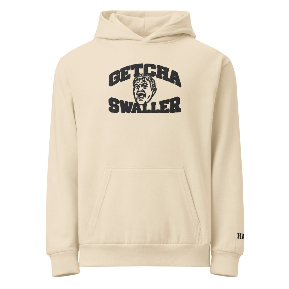 Getcha Swaller Embroidered Hoodie | RollTideWillie Merch streetwear clothing college style outfit
