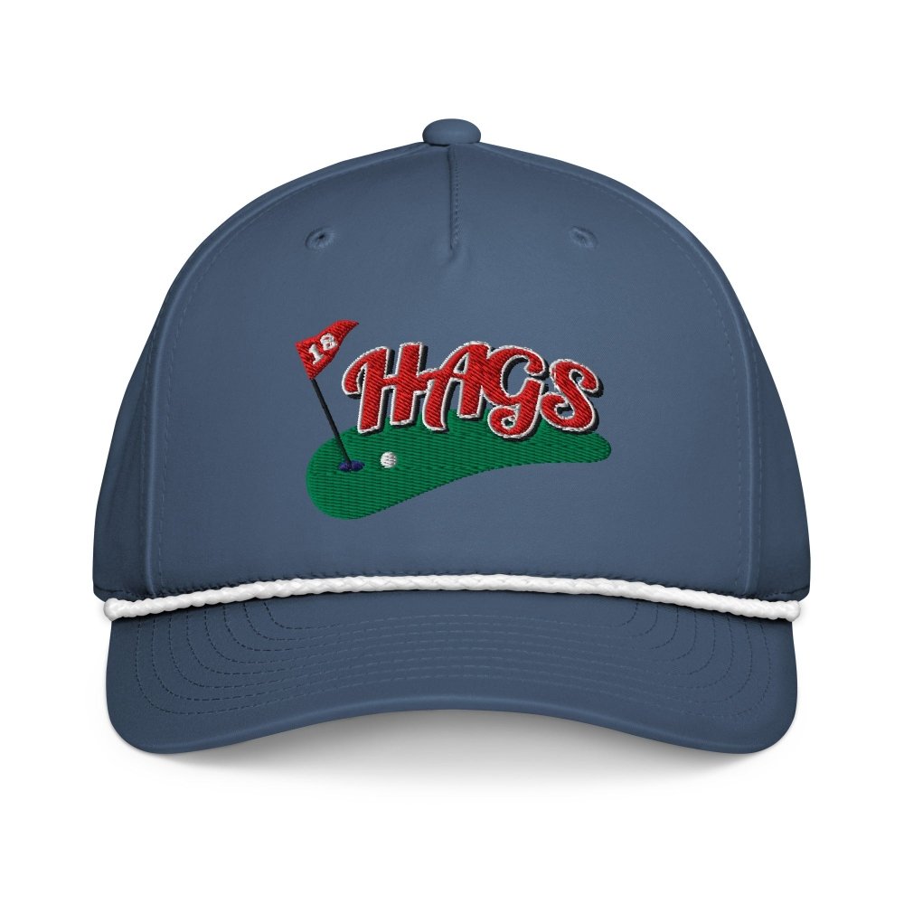 HAGS Golf Classic Embroidered Rope Hat streetwear clothing college style outfit
