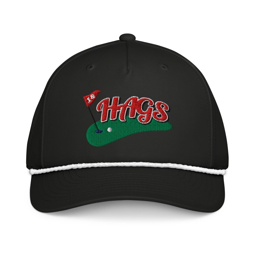 HAGS Golf Classic Embroidered Rope Hat streetwear clothing college style outfit