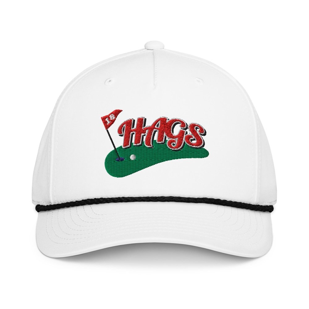HAGS Golf Classic Embroidered Rope Hat streetwear clothing college style outfit