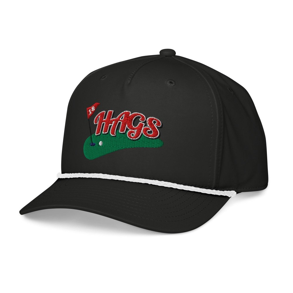 HAGS Golf Classic Embroidered Rope Hat streetwear clothing college style outfit