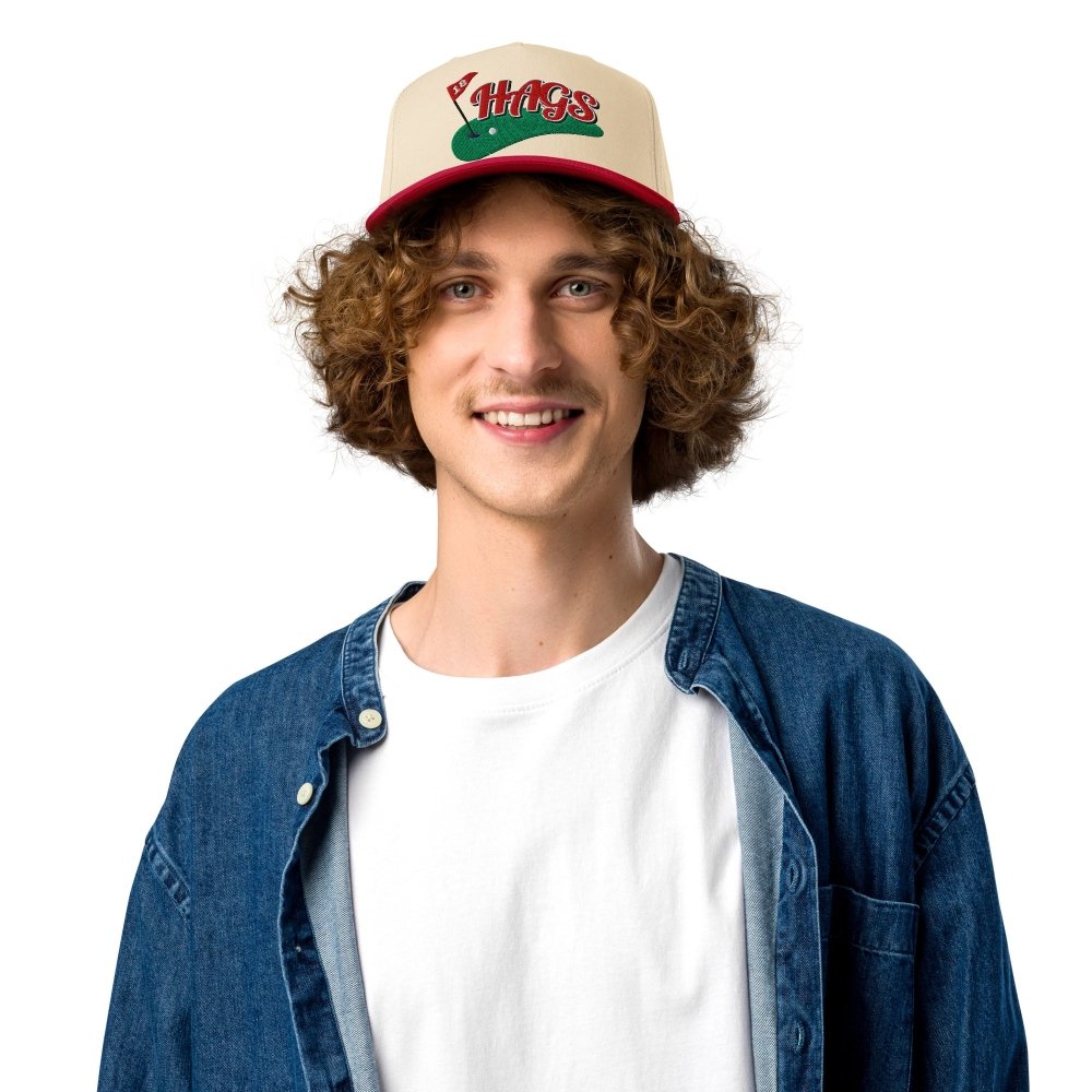 HAGS Golf Classic Snapback Hat streetwear clothing college style outfit