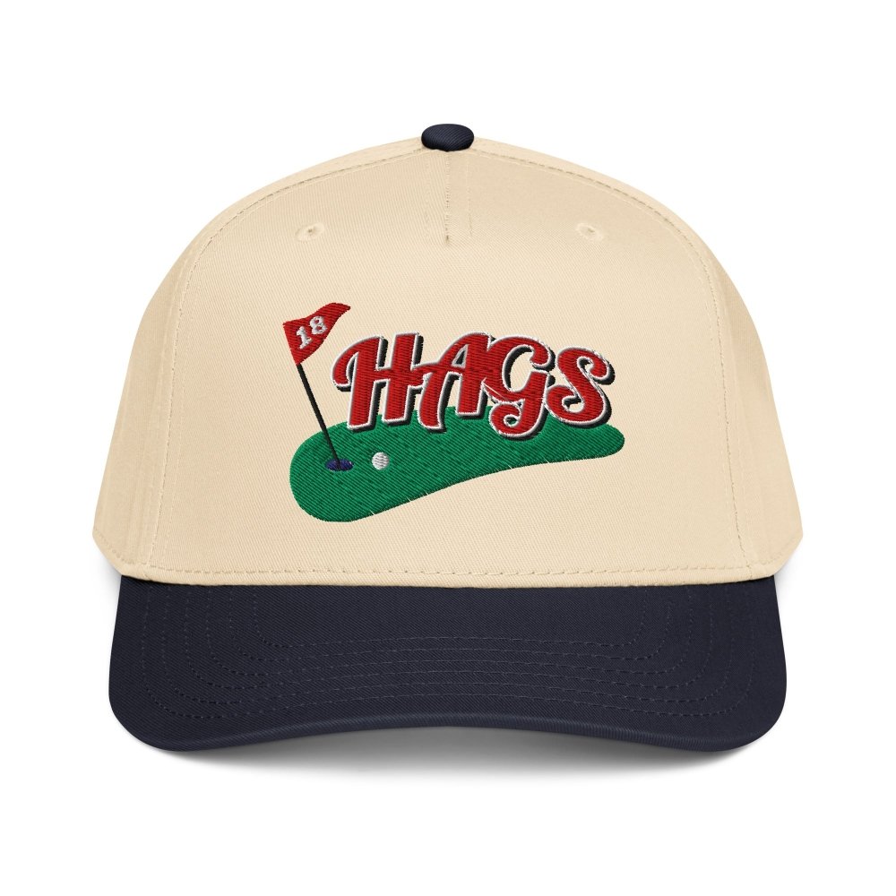 HAGS Golf Classic Two - Tone Snapback Hat streetwear clothing college style outfit