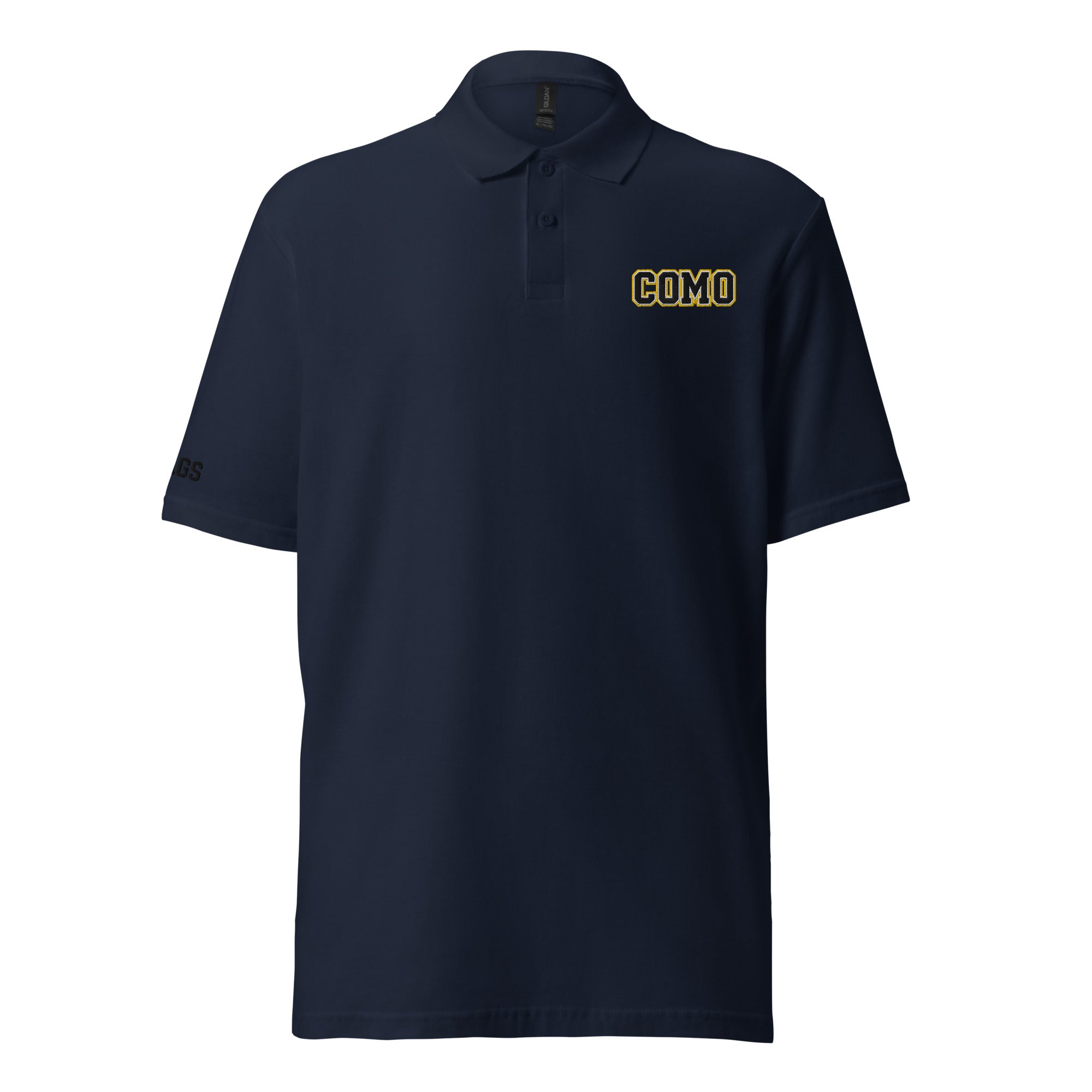 COMO Embroidered 2 Button Polo Shirt - Stylish Casual Wear – HAGS