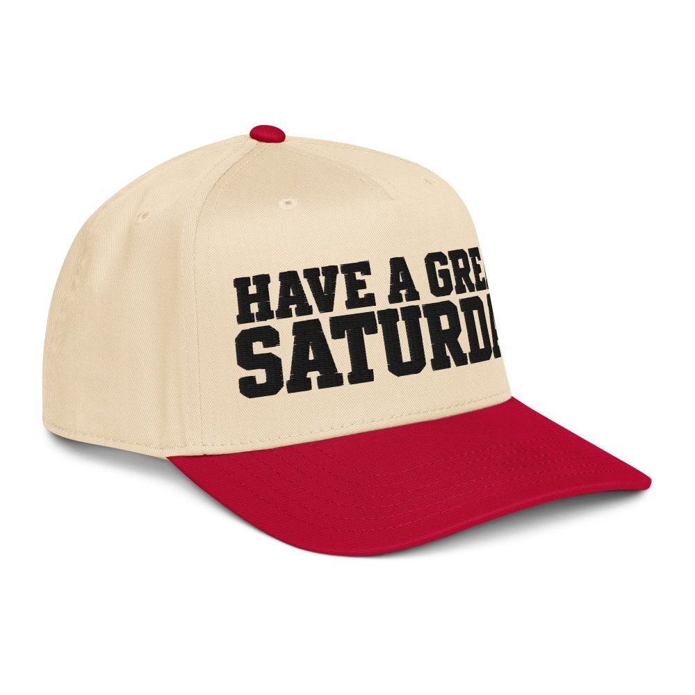 Have a Great Saturday 5-Panel Cap streetwear clothing college style outfit