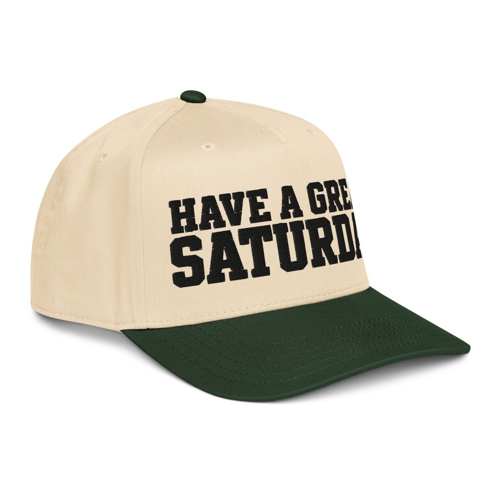 Have a Great Saturday 5-Panel Cap streetwear clothing college style outfit