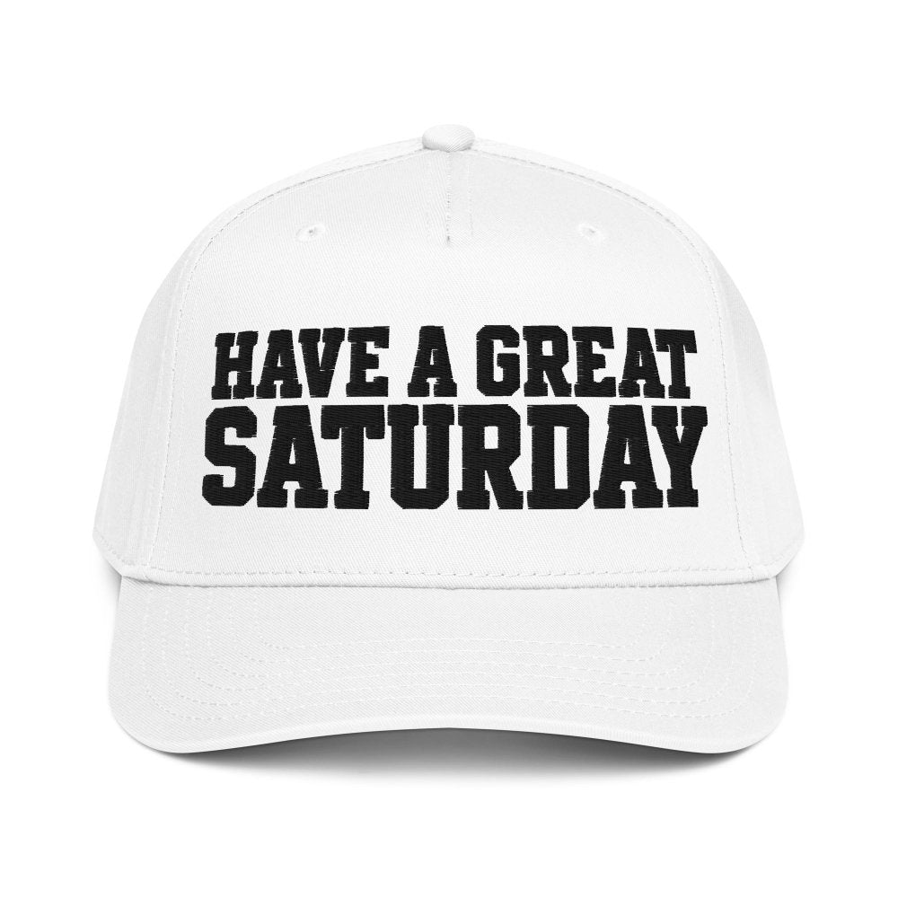 Have a Great Saturday 5-Panel Cap streetwear clothing college style outfit