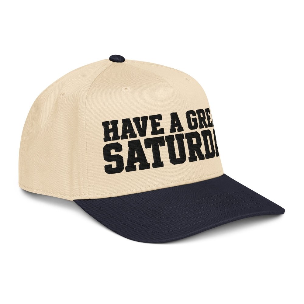 Have a Great Saturday 5-Panel Cap streetwear clothing college style outfit