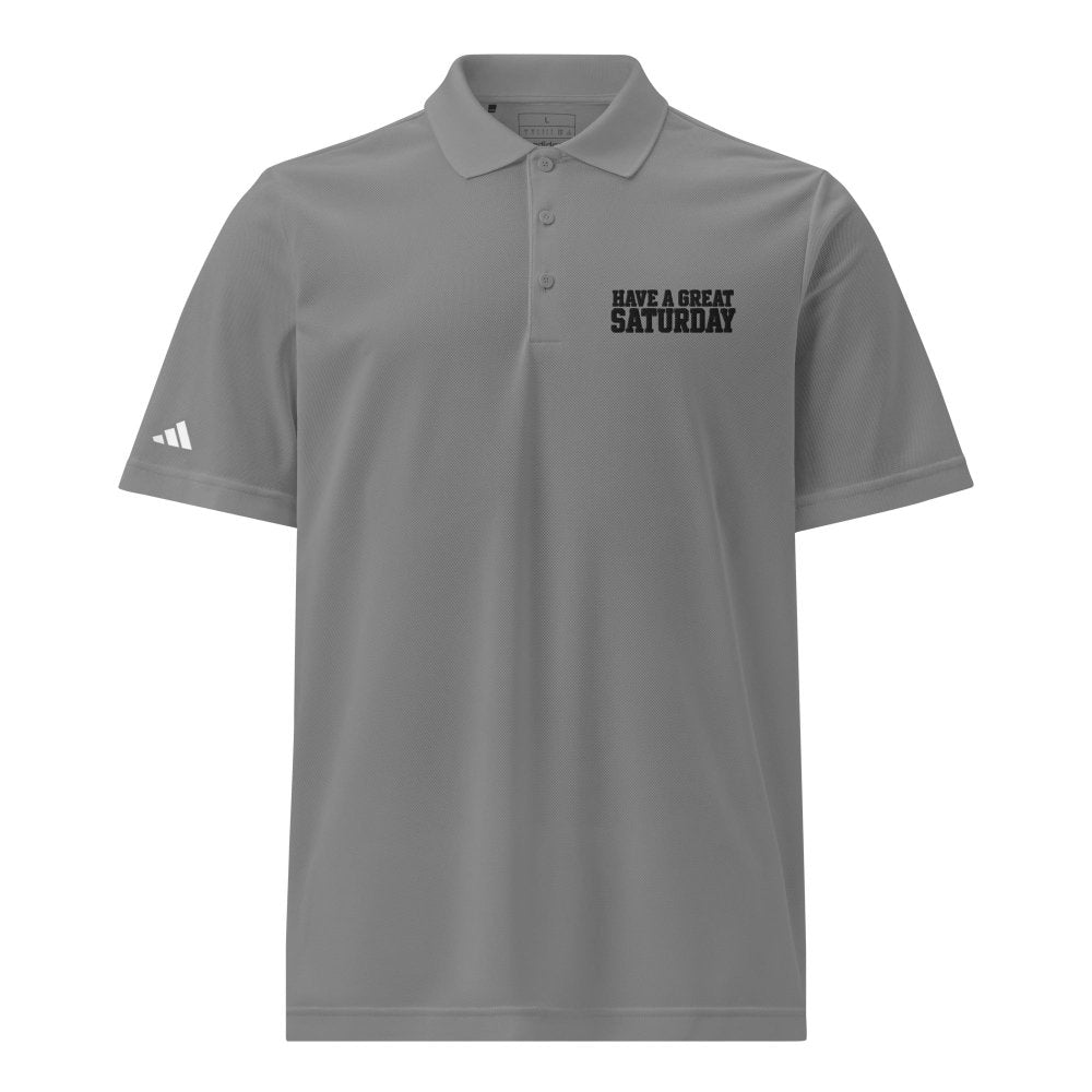 Have A Great Saturday Adidas Sport Polo streetwear clothing college style outfit