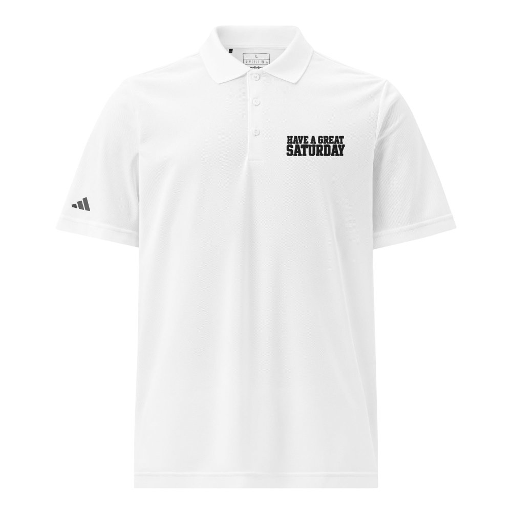 Have A Great Saturday Adidas Sport Polo streetwear clothing college style outfit