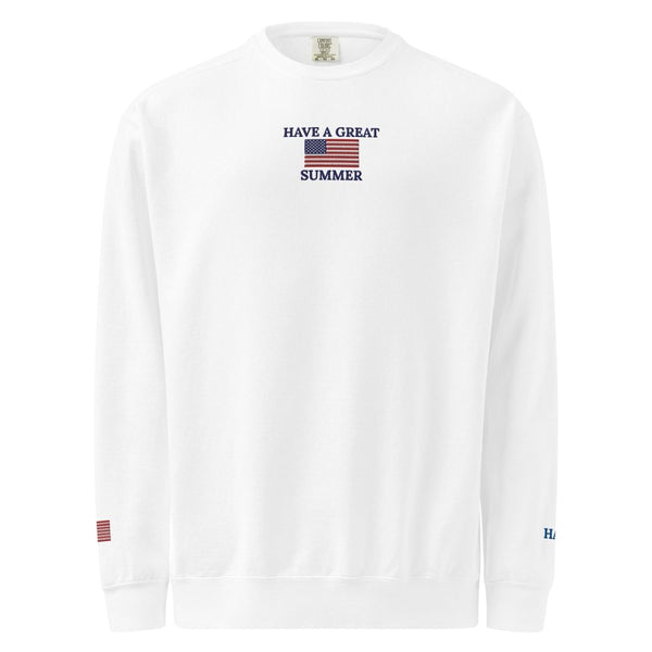 Have A Great Summer Crewneck Sweatshirt (USA Edition) | HAGS Clothing streetwear clothing college style outfit