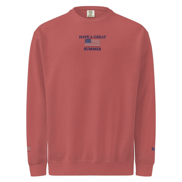 Have A Great Summer Crewneck Sweatshirt (USA Edition) | HAGS Clothing streetwear clothing college style outfit