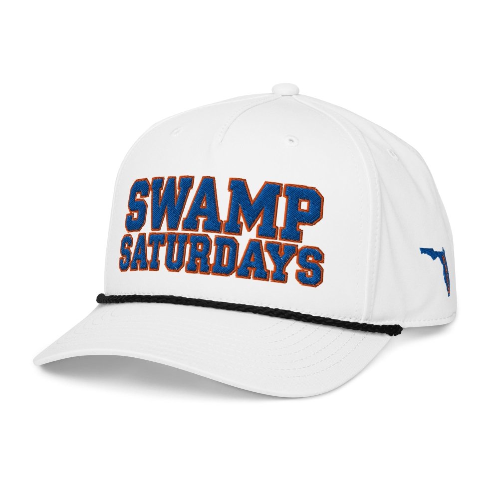 Swamp Saturdays Florida Rope Hat – Gainesville Gameday Cap streetwear clothing college style outfit