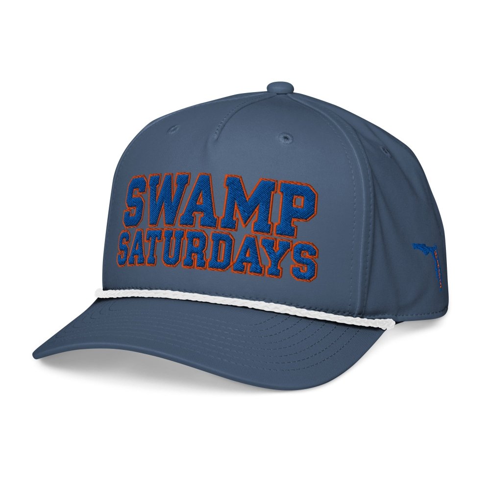 Swamp Saturdays Florida Rope Hat – Gainesville Gameday Cap streetwear clothing college style outfit