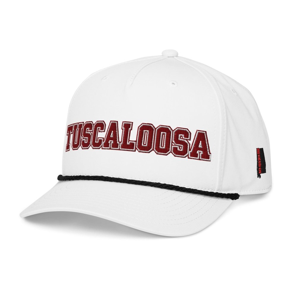 Tuscaloosa Alabama Classic Embroidered Rope Hat streetwear clothing college style outfit