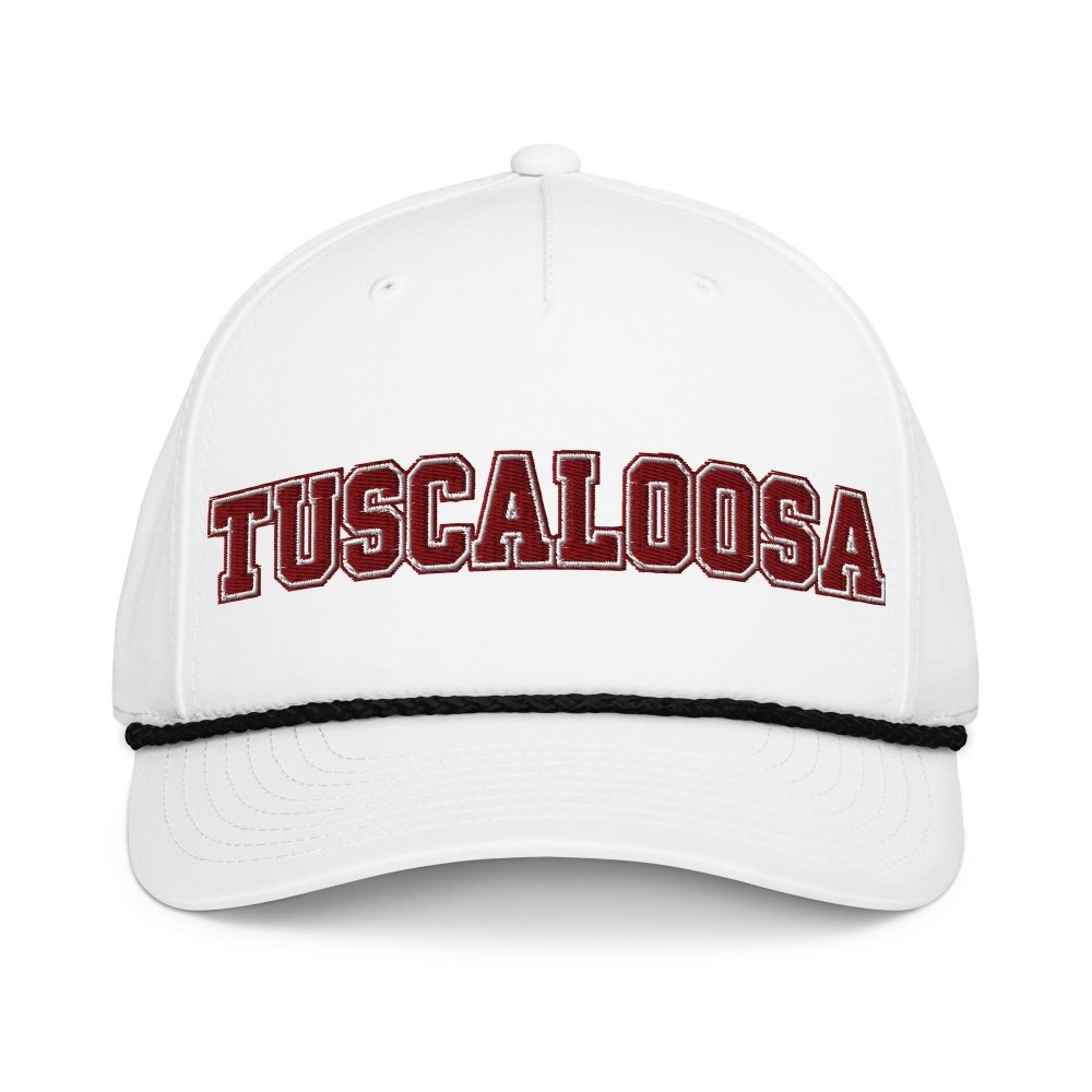 Tuscaloosa Alabama Classic Embroidered Rope Hat streetwear clothing college style outfit