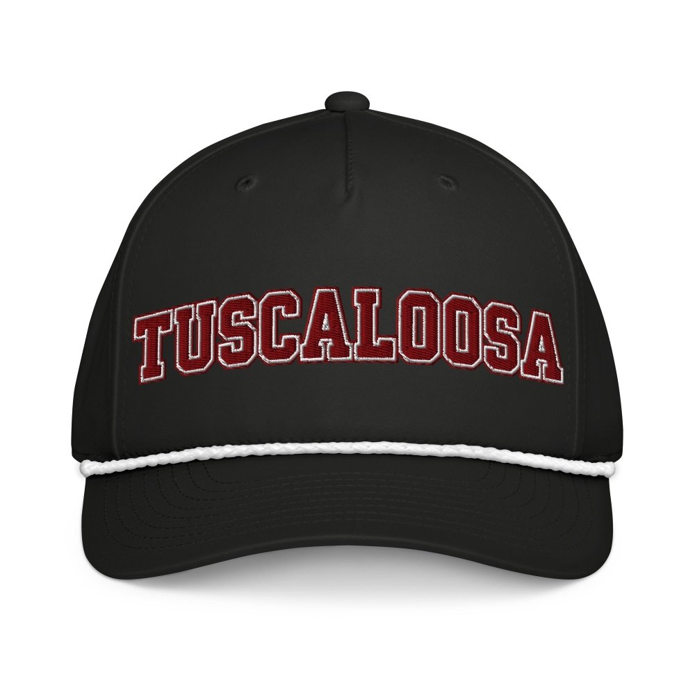 Tuscaloosa Alabama Classic Embroidered Rope Hat streetwear clothing college style outfit