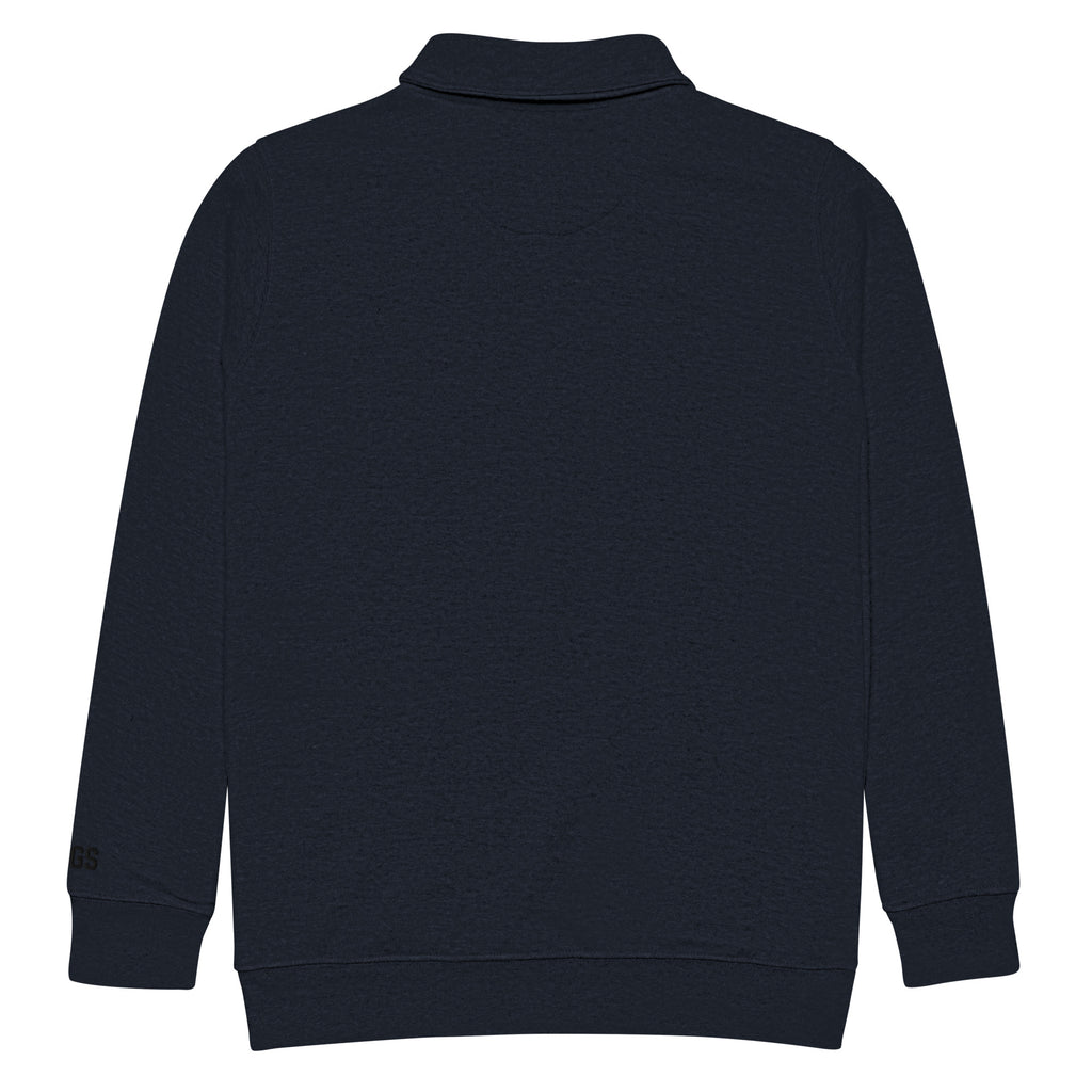 COMO Quarterzip – EmbroideredFleece Half-Zip Pullover by HAGS – HAGS Clothing