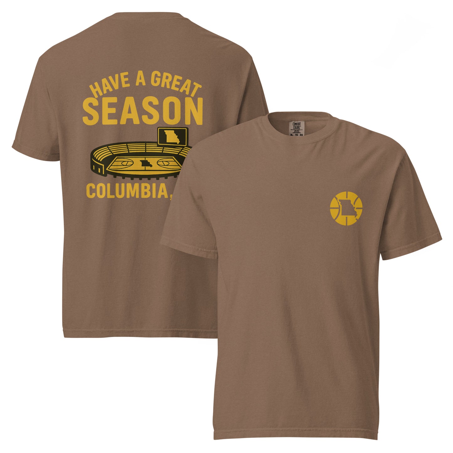 Have a Great Season – Columbia, MO Basketball Arena Tee – HAGS Clothing
