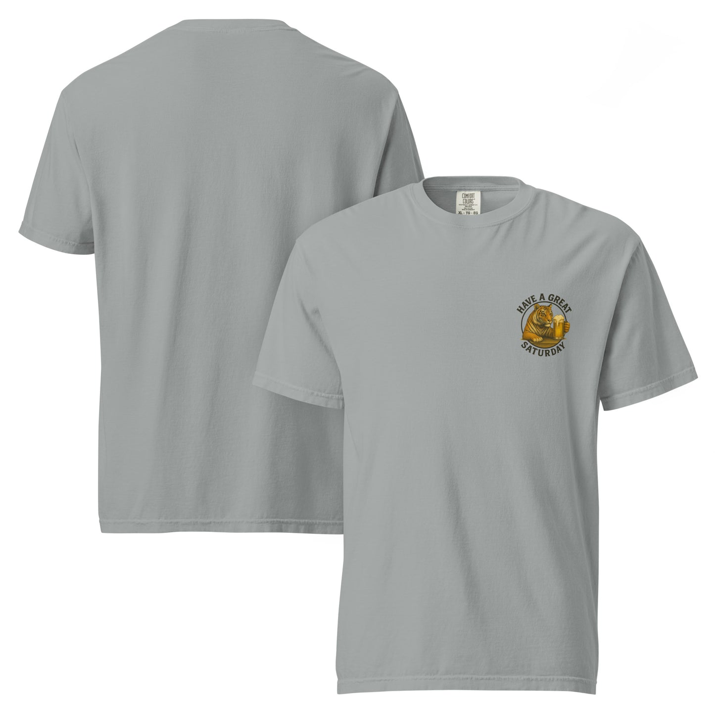 Tiger Beer Graphic Shirt – Vintage Saturday Tailgate T-Shirt by HAGS – HAGS Clothing