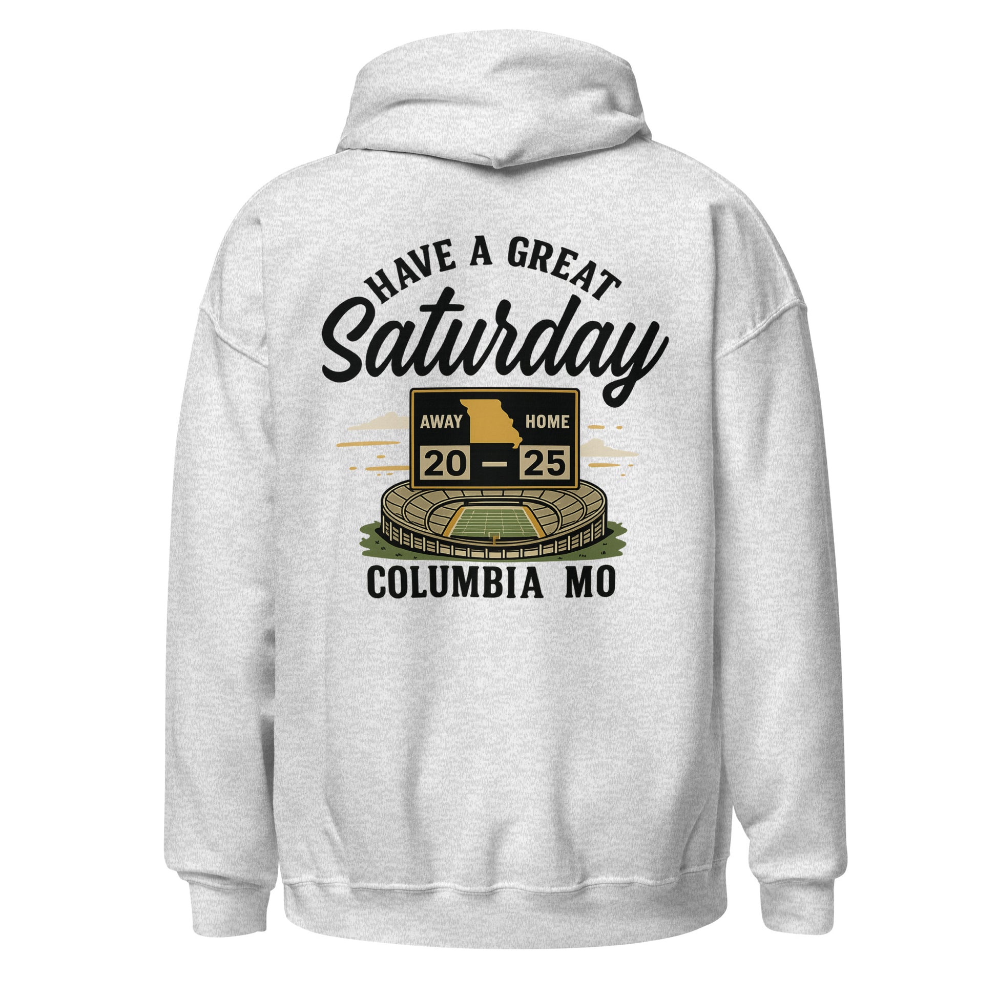 HAGS Missouri Outline Hoodie – Black & Gold Edition – HAGS Clothing