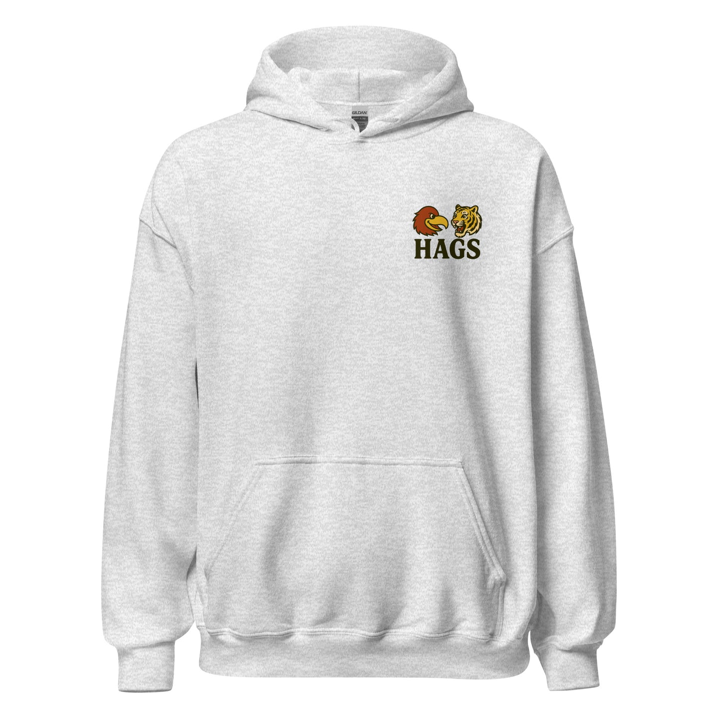 Kansas vs. Missouri Rivalry Hoodie – HAGS Game Day Edition – HAGS Clothing